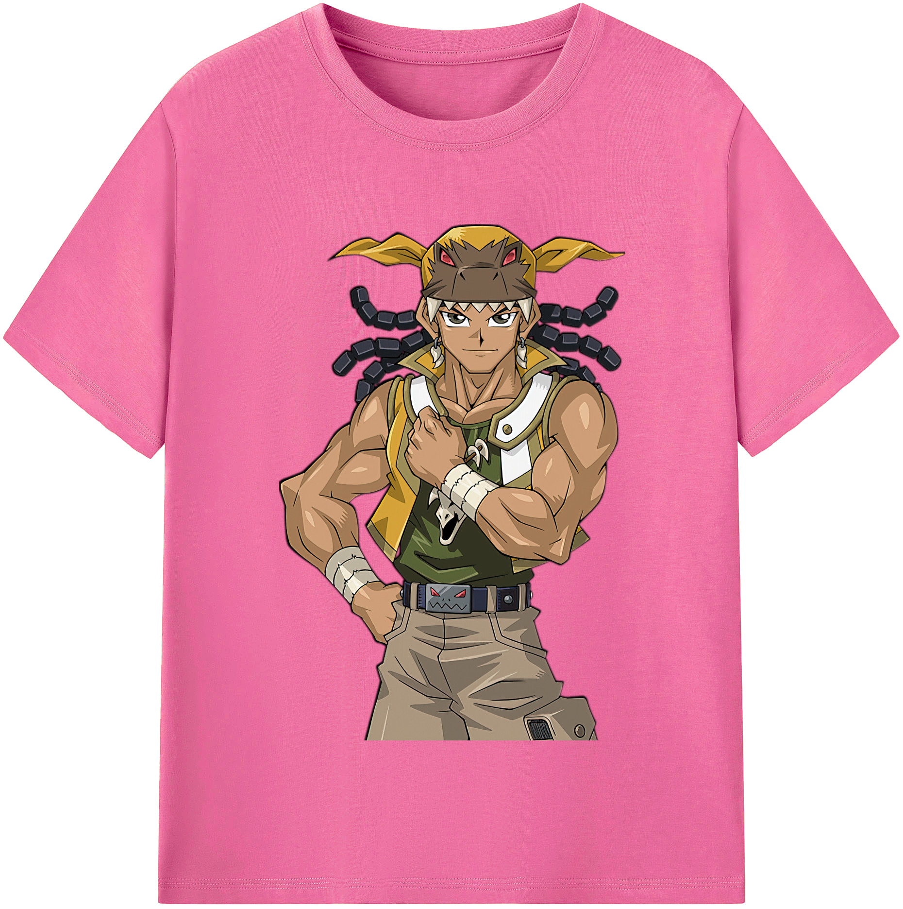 （画像用） 遊☆戯☆王 Yu-Gi-Oh! レディースカジュアルプリントTシャツ（綿100％）